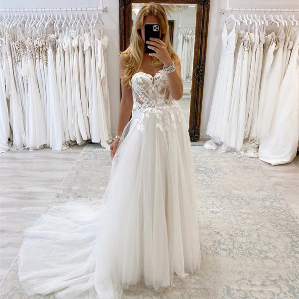 Wedding Dress,Elegant Wedding Dress by Daisybridals