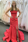 Ruffle Strapless Mermaid Tiffany Blue Prom Dress Party Dress,DS249-Daisybridals
