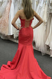 Ruffle Strapless Mermaid Tiffany Blue Prom Dress Party Dress,DS249-Daisybridals