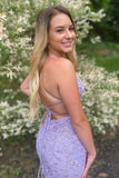 Princess Mermaid Lilac Homecoming Dresses Graduation Dresses,DH101-Daisybridals